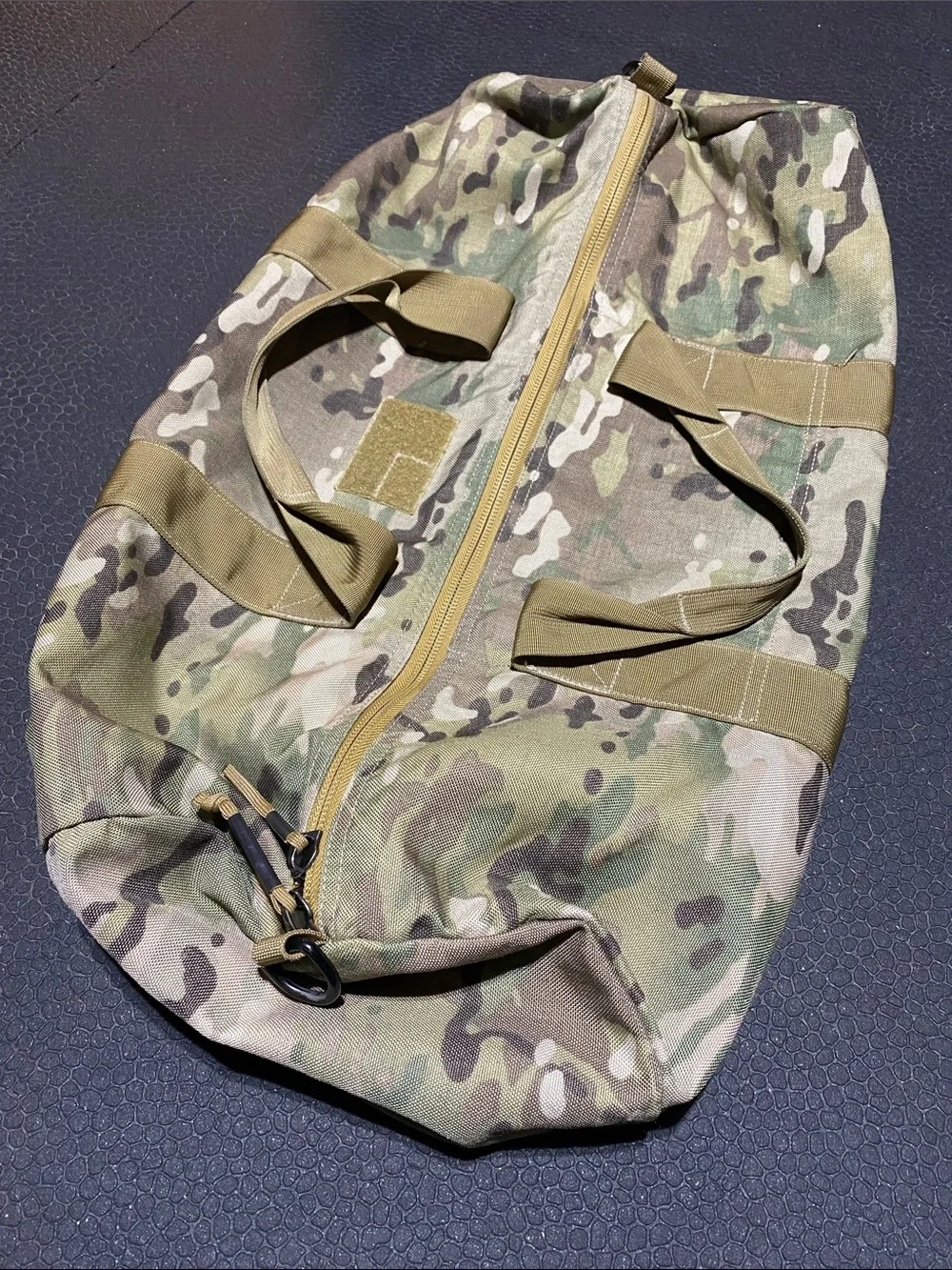 GORUCK Tropic MultiCam 38 Liter Gym Bag with Black Shoulder Strap Built in USA